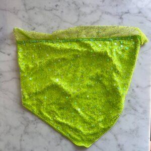 Green sequin top from Dyspnea  "Dyspnea Paris Circa 2004 Top"